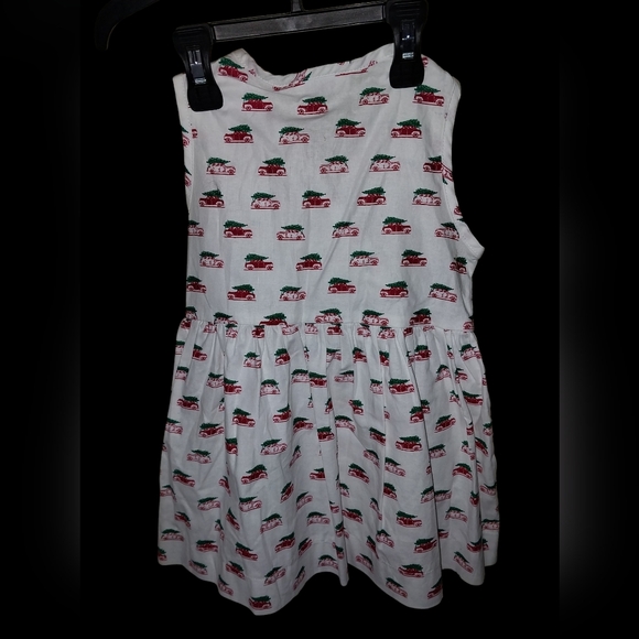 Smiling Button Christmas Dress - Picture 2 of 4